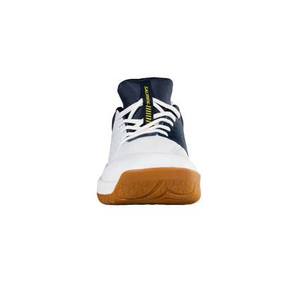 Salming Recoil Ultra Mid White Navy Unisex Pickleball Shoe