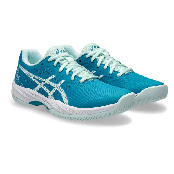 Asics Gel Game 9 Turquioise Womens Pickleball Shoe