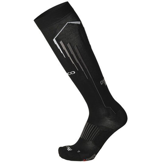 Mico Oxijet Light Weight Compression Long Sock Black